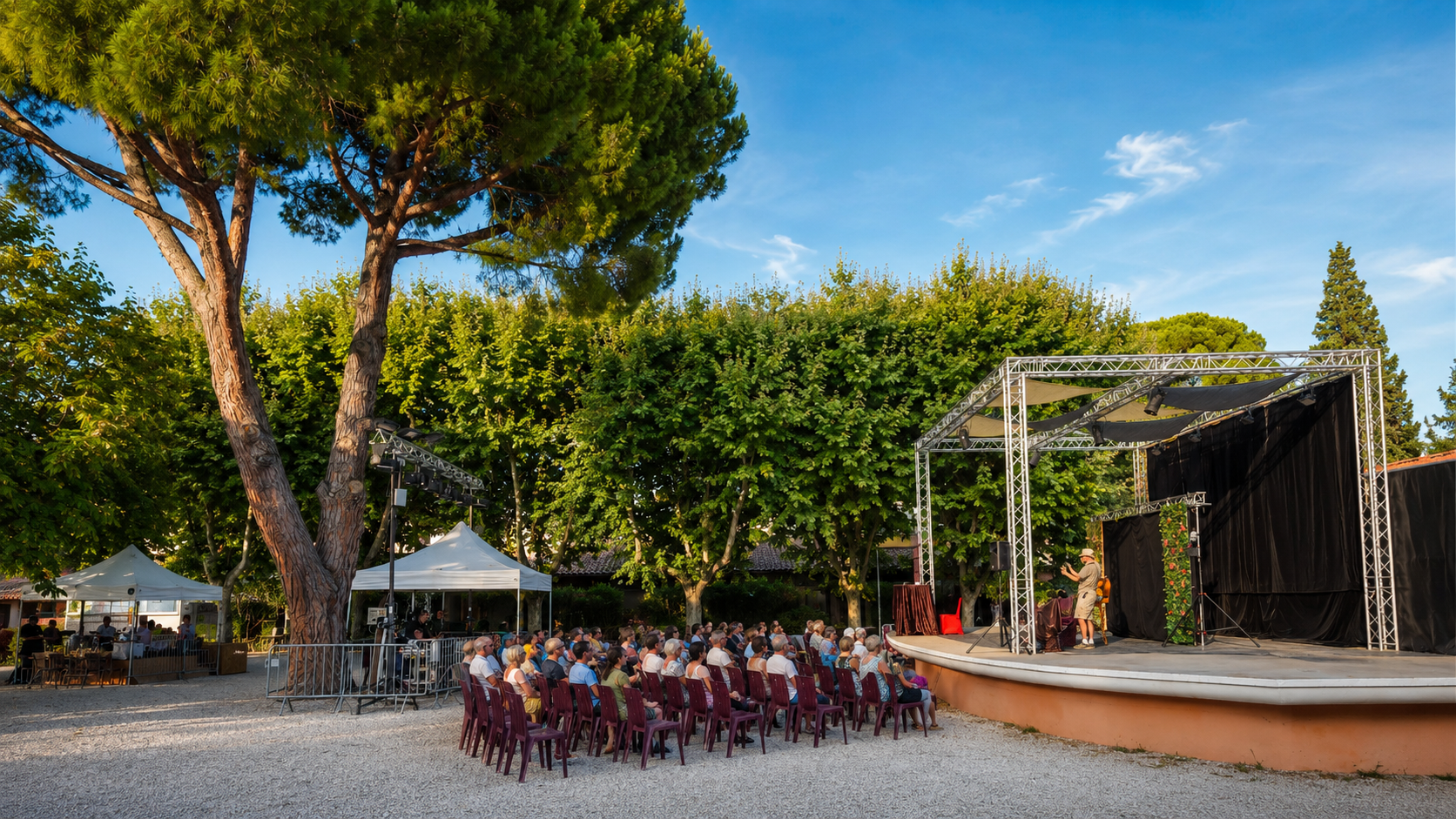Théâtre de Verdure de Carry-le-Rouet en journée