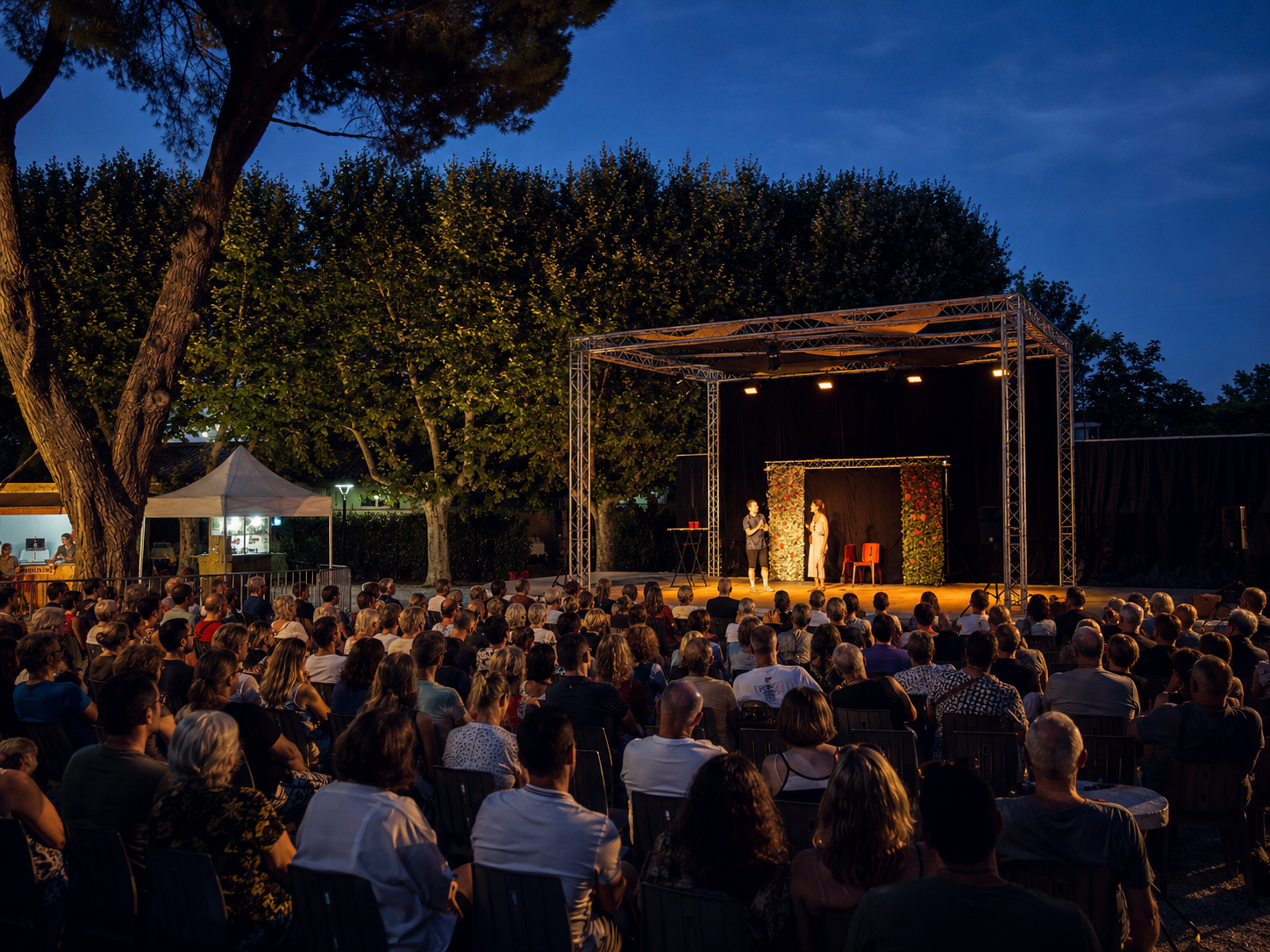 Public au Théâtre de Verdure de Carry-le-Rouet